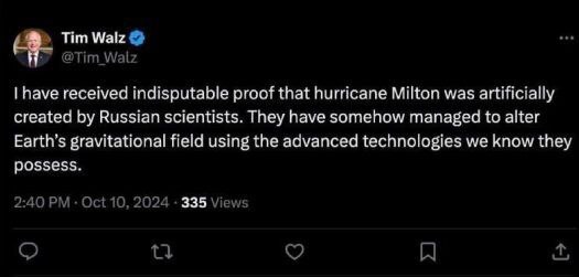 Hurricane Milton was created by Russians! Zhirinovsky predicted everything again - Vladimir Zhirinovsky, Hurricane Milton, USA, Vice president, Video, Youtube