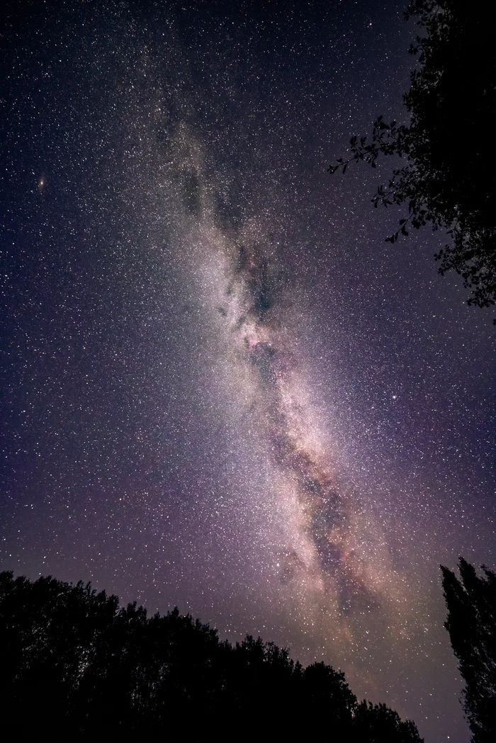 I'm taking pictures - My, The photo, Nature, Landscape, Night shooting, Starry sky, Milky Way, Astrophoto