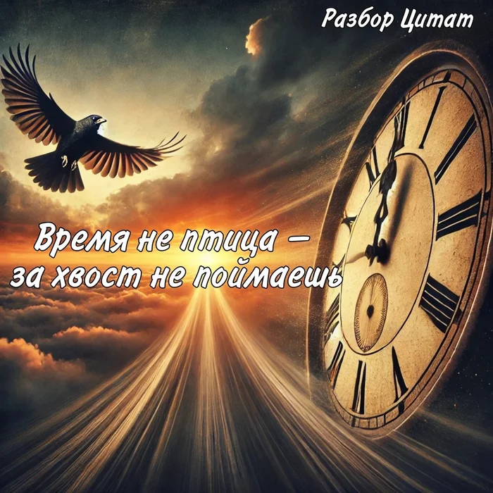 Time is running out, it is impossible to return, like a bird that has flown away. It slips out of our hands, making us appreciate every moment - My, Success, Motivation, Quotes, Proverbs and sayings, Wisdom, A life, Longpost