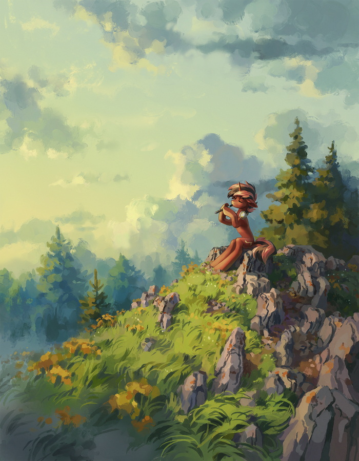 Зелёный рассвет