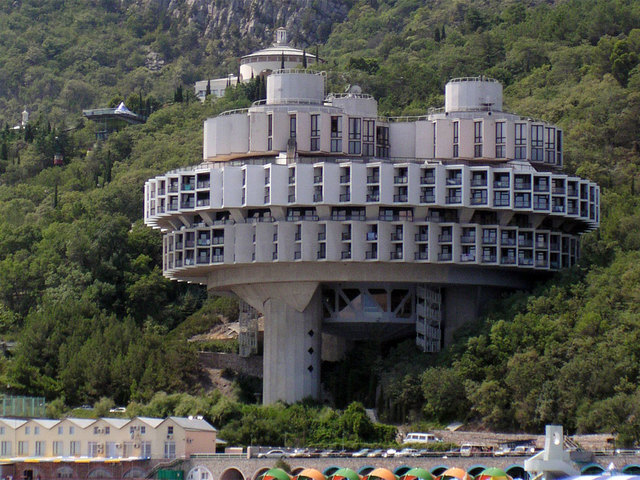 About Soviet architecture in Crimea - Architecture, Crimea, Soviet architecture, The photo, Simferopol, Sevastopol, Yalta, Gurzuf, Longpost