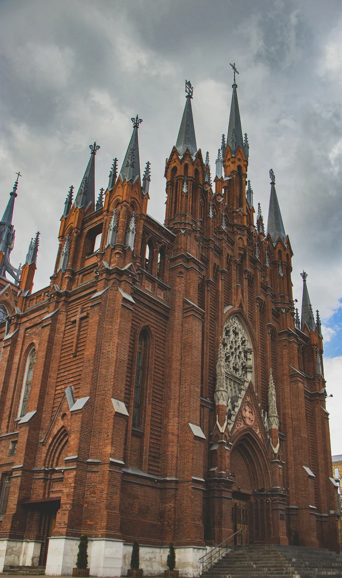 Roman Catholic Cathedral of the Immaculate Conception of the Blessed Virgin Mary - My, The photo, Photographer, Architecture, Temple, Church, sights, Moscow, Building, History