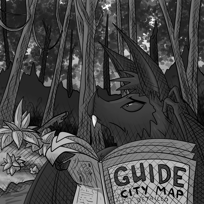 Guidebook! 15/31 , ,  , 2D, Inktober