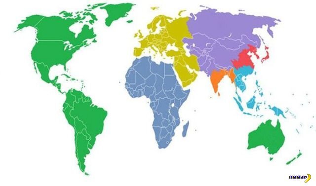 Geographical maps that make you look at the world from a different angle - Geography, Cards, Peace, Statistics, Unusual, Country, Population, Europe, Facts, ADME (link), Longpost