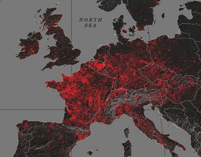 Geographical maps that make you look at the world from a different angle - Geography, Cards, Peace, Statistics, Unusual, Country, Population, Europe, Facts, ADME (link), Longpost