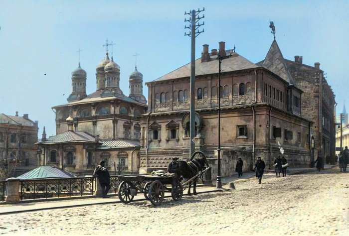 Цветные снимки дореволюционной Москвы. Жизнь и виды города в начале ХХ века. Часть IV Историческое фото, Старое фото, Фотография, Москва, Российская империя, 19 век, 20 век, Город, Краеведение, Колоризация, История города, Длиннопост Цветные снимки дореволюционной Москвы. Жизнь и виды города в начале ХХ века. Часть IV Историческое фото, Старое фото, Фотография, Москва, Российская империя, 19 век, 20 век, Город, Краеведение, Колоризация, История города, Длиннопост