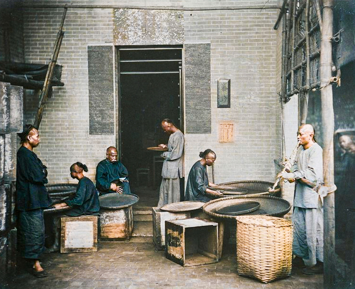 Любопытные фотографии из прошлого стран Азии. 20 раскрашенных фотографий ХХ века. Часть II Историческое фото, Старое фото, 19 век, 20 век, Азия, Китай, Япония, Корея, Фотография, Длиннопост