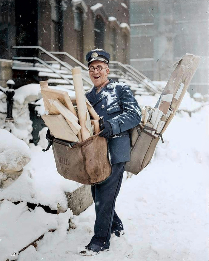 A selection of interesting and unusual photographs from the USA. 20 colorized photographs of the 20th century. Part IX - My, Historical photo, Old photo, USA, 20th century, Colorization, Longpost