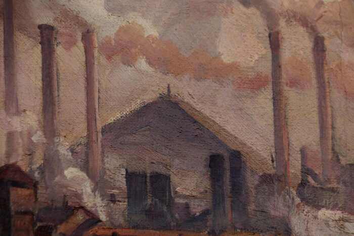 Великая пирамида на картине «Донбасс», К.Ф. Богаевский