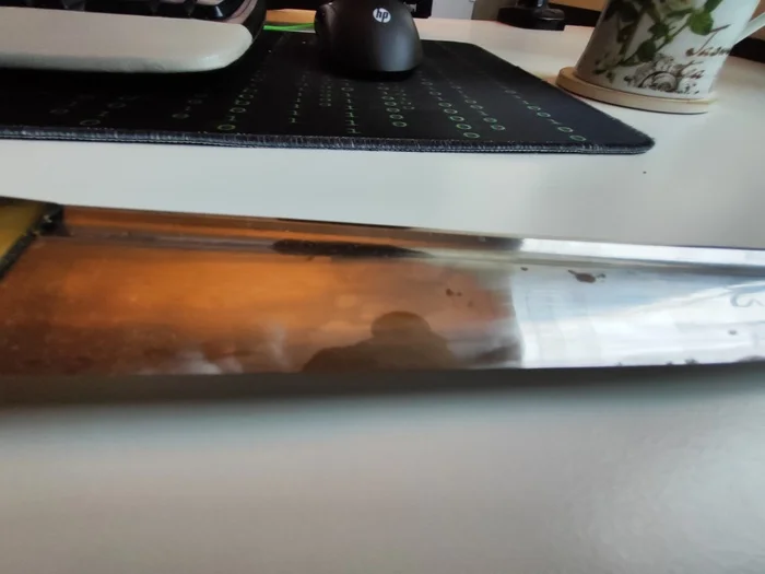 How to remove blood stains from a blade? - My, Tanto, Steel, Metalworking