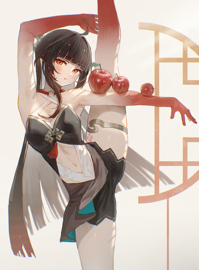 Lingsha Anime Art, , Honkai: Star Rail, Lingsha (Honkai: Star Rail), , Hidulume