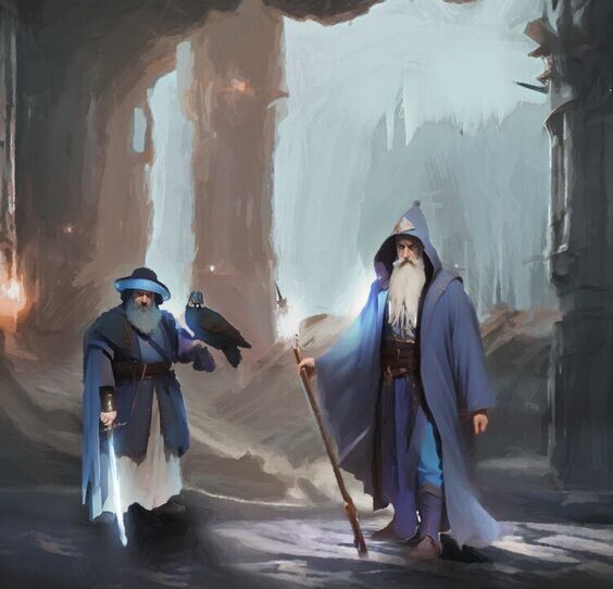 Blue Wizards from The Lord of the Rings: They were superior even to Gandalf, but mysteriously disappeared - My, Book Review, Review, Fantasy, Screen adaptation, Tolkien, Fantasy, Lord of the Rings, The hobbit, Magic, Wizards, Magic, Overview, Movie review, Books, Middle earth, Lore of the universe, Characters (edit), What to read?, Gandalf, Sauron, Longpost