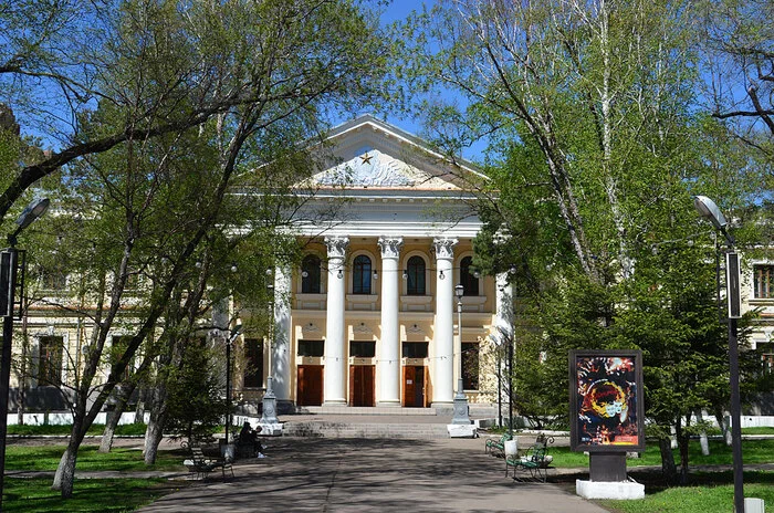 Officers' meeting - My, Дальний Восток, Blagoveshchensk, Amur region, The photo, Architecture, Building, History