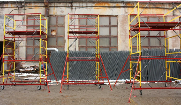 Types of scaffold towers: advantages and disadvantages - Production, Building, Industry, Repair, Video, Longpost