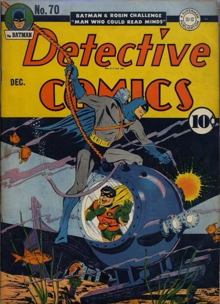 Погружаемся в комиксы: Detective Comics #70-79 - смешно и страшно - Моё, Супергерои, DC Comics, Бэтмен, Джокер, Пугало, Комиксы, Комиксы-Канон, Длиннопост