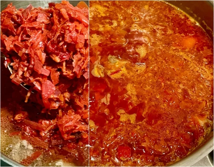 Borscht. Two Paths (Reflections in General, About Borscht - My, Food, Recipe, Borsch, Men's cooking, Preparation, Dinner, Longpost, Soup