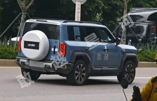 Photos of Fangbao Leopard 5 lidar emerge, featuring addition of roof-mounted lidar configuration - Crossposting, Pikabu publish bot, Leopard, Telegram (link), Auto, Chinese cars