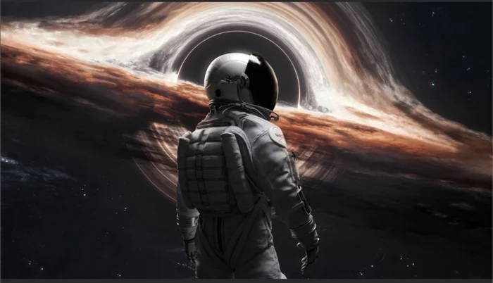 Loop - My, Fantasy, Science fiction, Author's story, Fantastic story, Space fiction, Black hole, Time loop, Spaceship, Space, Longpost