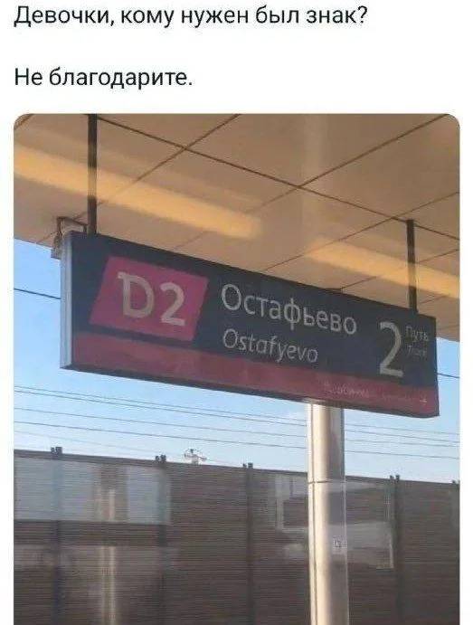 Thank you, Diameter! - Moscow, Moscow region, Humor, The photo, Picture with text, WDC, Moscow electric trains, Train, Signs, Thank you, Advice, Care, Lastochka Train, A train, Station, Subway station, Railway station, Dislike, Screenshot, Parting, Repeat, Ostafyevo