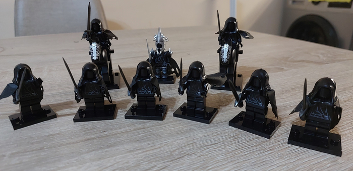 Кольценосцы-назгул - неплохая альтернатива оркам для мордорской/минас-моргульской армии