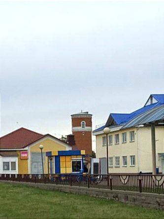 Slutsk, Belarus, 1949 - Water tower, Pumping station, Tower, Legacy, Longpost