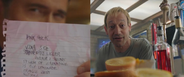 и Pink F**k (≖ᴗ≖ ✿) коктейль из «Ash vs Evil Dead»