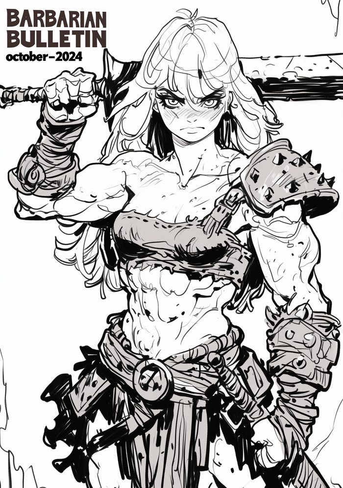 Inktober-2024. День 17: Journal