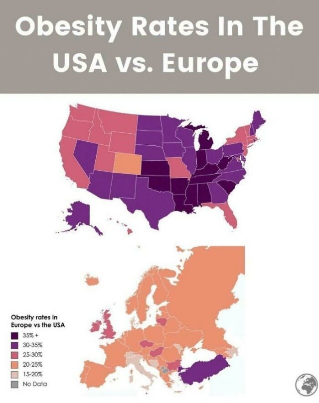 Geographical maps that make you look at the world from a different angle, continued - Geography, Cards, Facts, Statistics, Unusual, Peace, Europe, USA, Country, Longpost