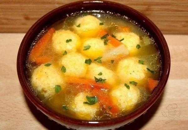 Soup with cheese dumplings - Recipe, Cooking, Ingredients, Serving dishes, Soup, Cheese soup, Dinner, Dinner, Longpost