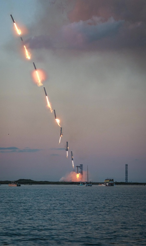 Захват ускорителя ракеты Starship руками «Мехазиллы», 13 октября