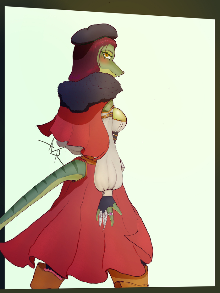    Furry Art, Furry scalie, Original Character, , , 