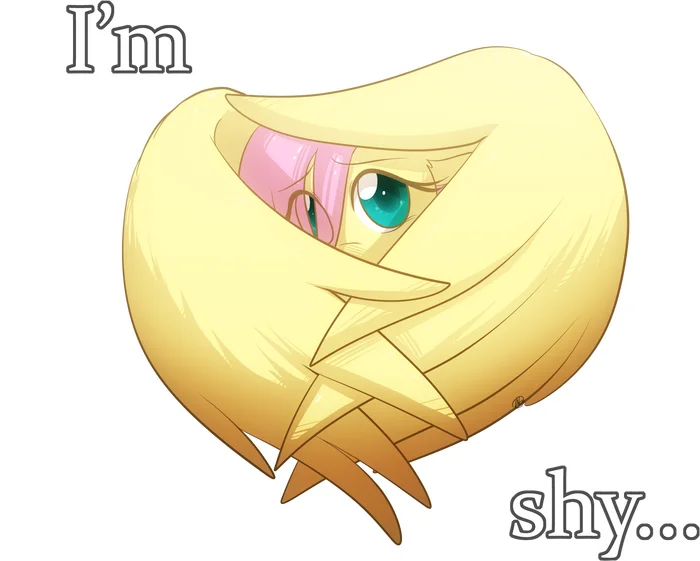 I'm shy - My little pony, Fluttershy