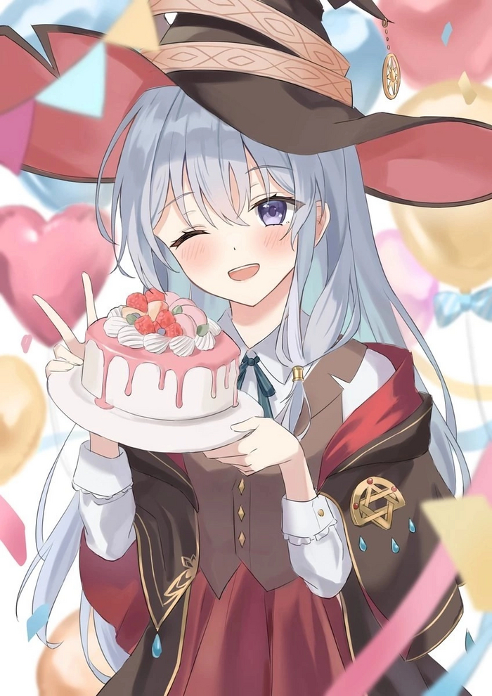   ! , Anime Art, Majo no tabitabi, Elaina