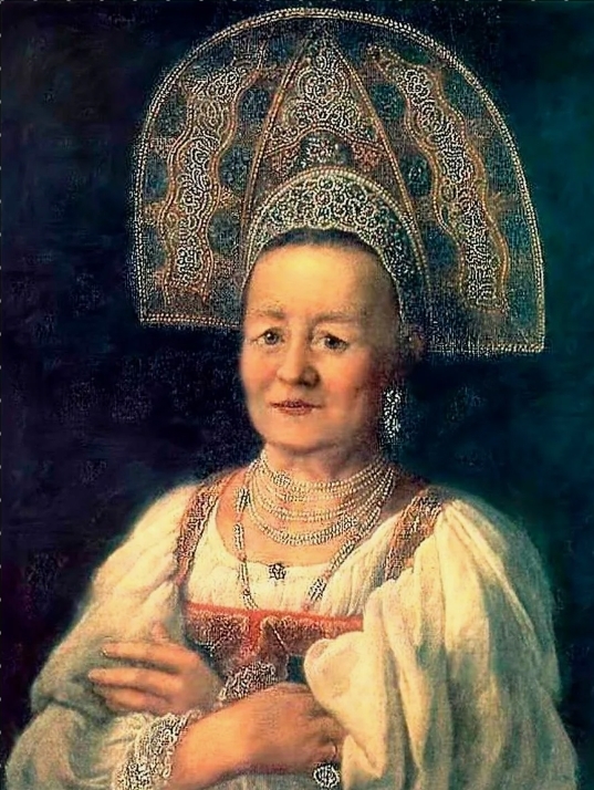 Merchant women in painting - The culture, История России, Painting, Art, Artist, Painting, Longpost