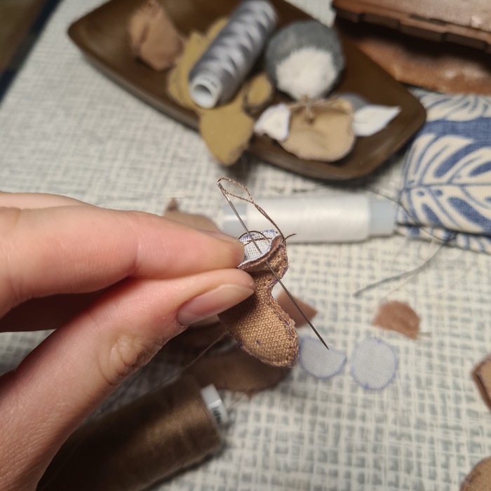 Вшиваю стопу (подошву ноги 😁)