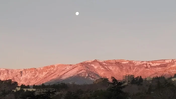 Reply to the post The Martian Chronicles - My, Landscape, moon, Crimea, Yalta, Reply to post