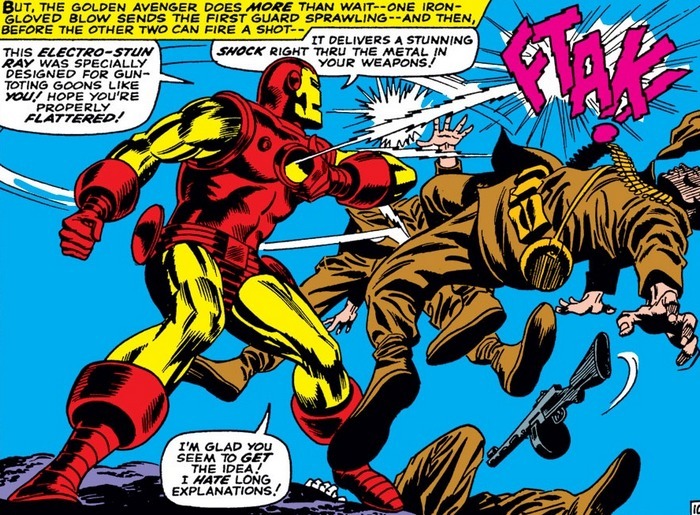 Если кажется, что в комиксе шибко мало событий, не кажется - просто ЖелЧел всё ещё делит комикс с Капитаном Америкой, а общий объём как для одного.