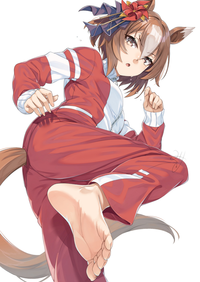    , Anime Art, Uma Musume Pretty Derby, Animal Ears, ,  , ,   , Mejiro McQueen, Yaeno Muteki, Transcend (umamusume), Copano Rickey