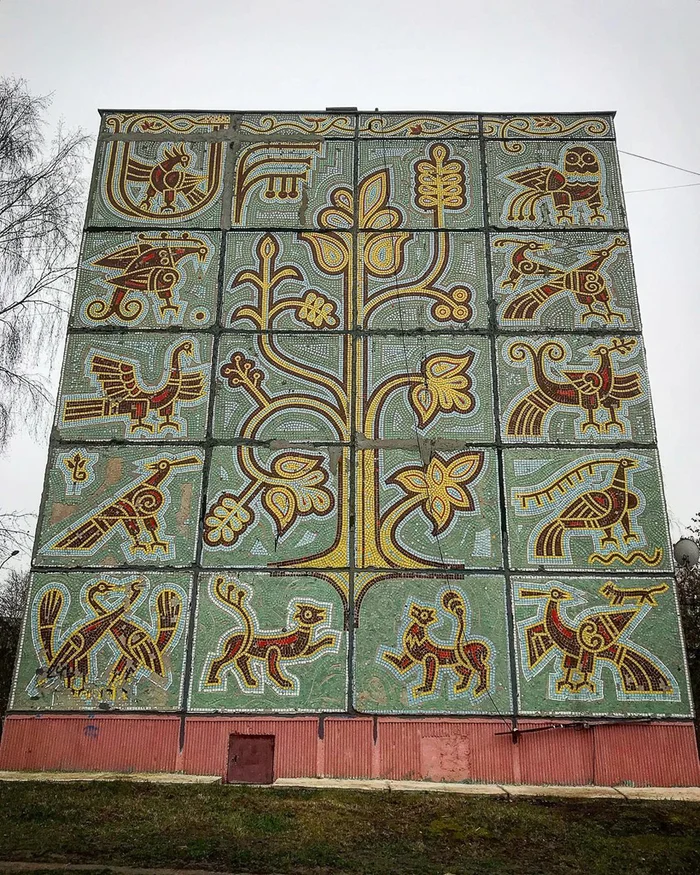 Vladimir Mosaic. Soviet Street Art - My, Mosaic, Art, the USSR, Vladimir city, Vladimir region, Street art, Rus, Architecture, sights, Longpost