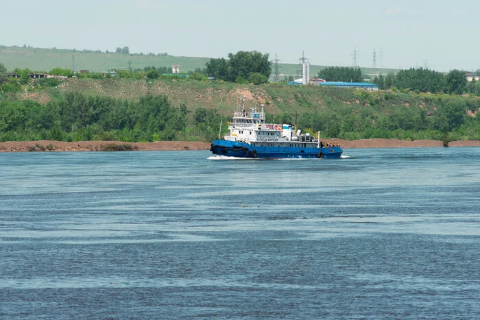 Motor ship Captain Marusev on the Yenisei - My, Yenisei, Heroes, The photo, Krasnoyarsk, Longpost