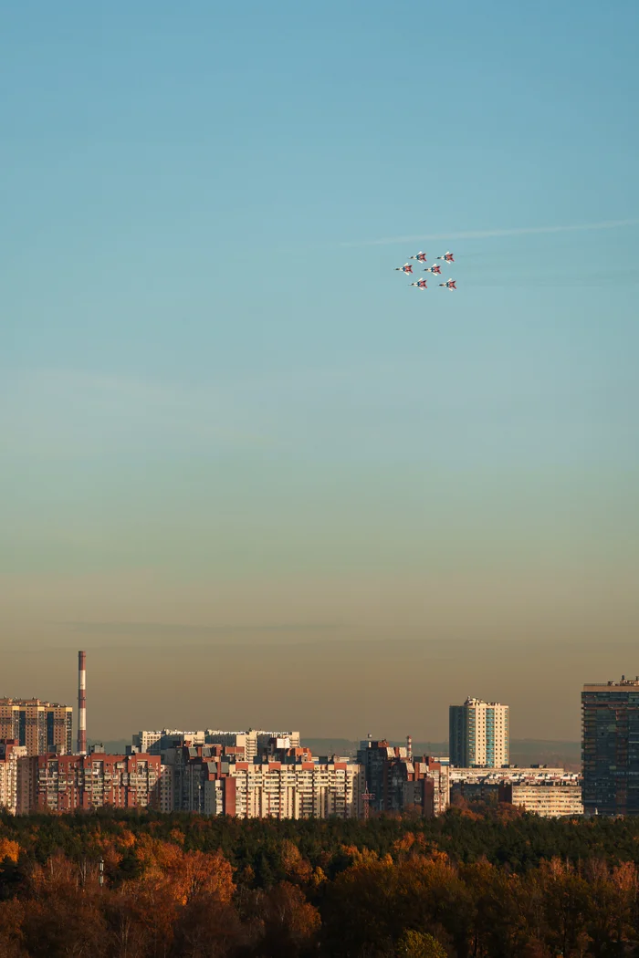 Swifts - My, Airplane, Aviation, Fighter, Aerobatics, Swift, Military aviation, Airshow, Longpost