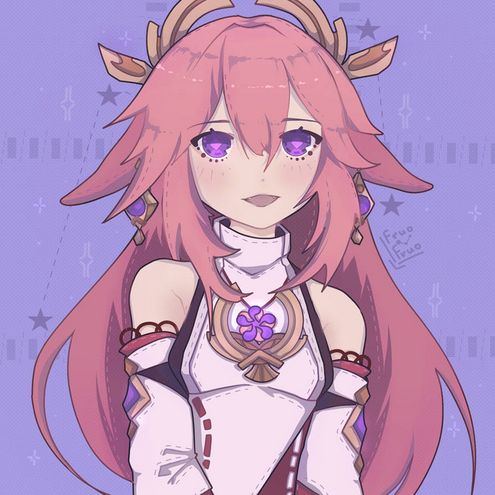   Yae Miko (Genshin Impact), Genshin Impact, Game Art, , , Anime Art, 