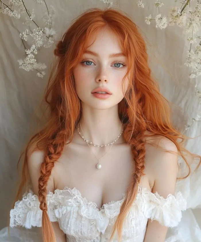 Tender youth - Girls, The photo, beauty, Redheads