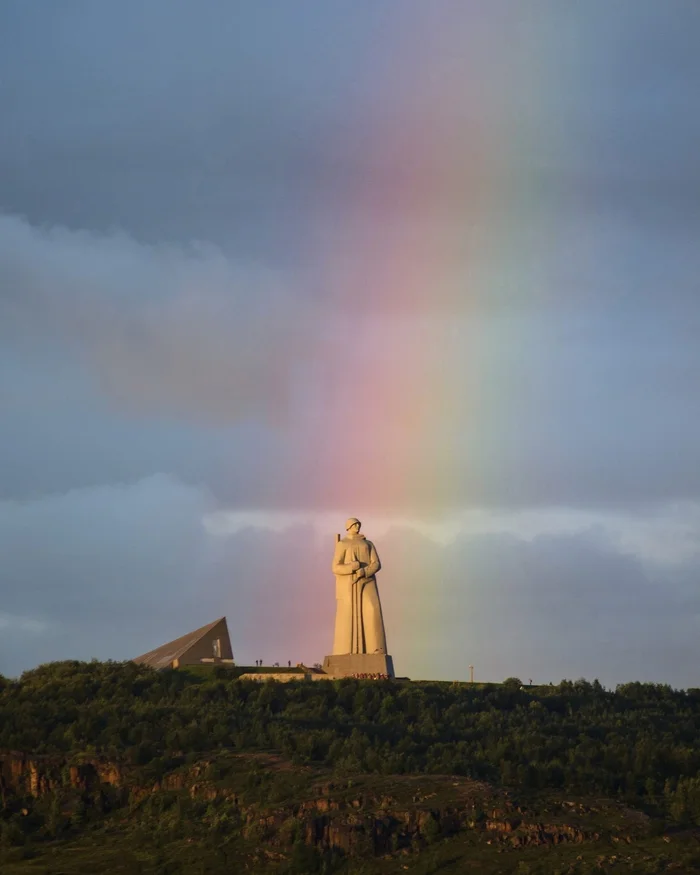 Today, October 19, marks 50 years since the opening of the memorial To the Defenders of the Soviet Arctic during the Great Patriotic War - My, Murmansk, Monument to Alyosha, Kola Peninsula, Longpost