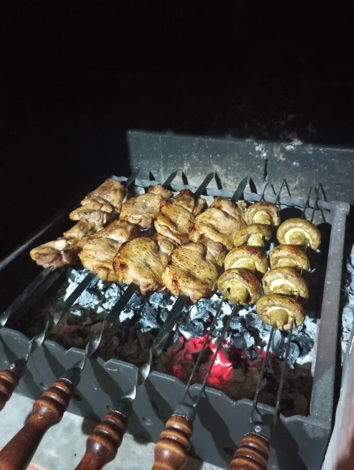 Saturday shashlik - Saturday, Shashlik