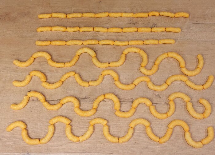 Разделение по степени изгиба. 1 фото