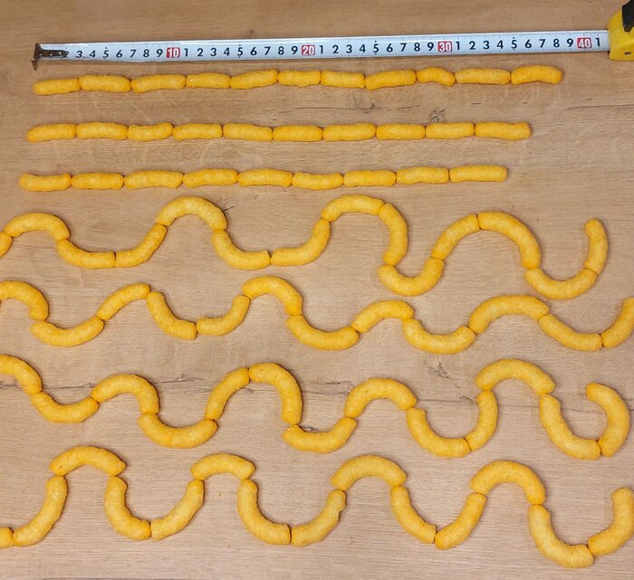 1 линия - 38,2 см