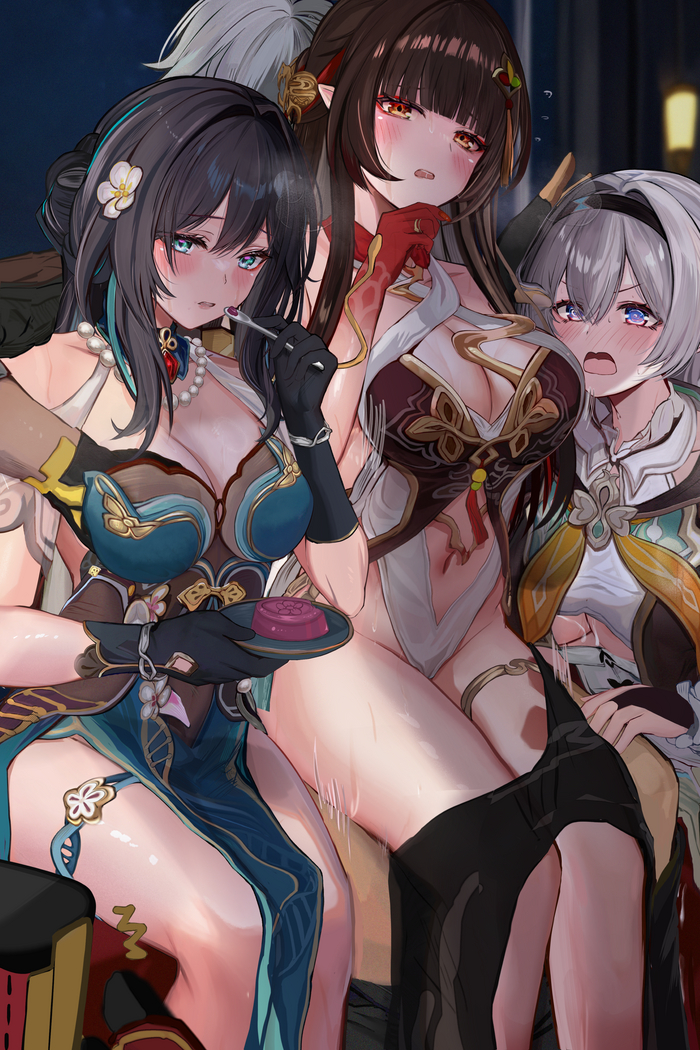 Три женщины под окном