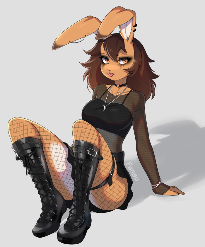 Jessie , , , Furry rabbit, Fensu-san