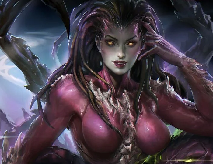 Queen of Blades - Картинки, Девушки, Арт, Компьютерные игры, Персонажи, Starcraft, Стратегия, Game Art, Горячее, Свежее